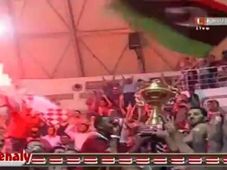 تتويج الاهلي الليبي بالبطولة العربية لكرة السلة