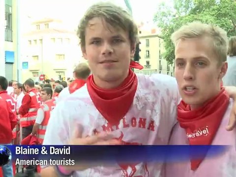 Pamplona bull run kicks off San Fermin festival