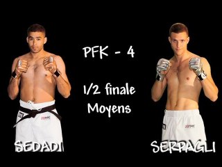 Sedadi vs Serpagli - Demi-finale des Moyens - Pro Fight Karate 4