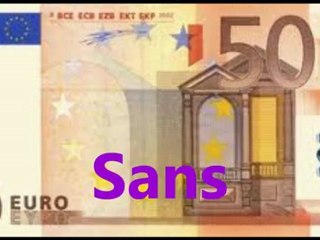 Tour de cartes (magie) pour faire apparaitre un billet de cinquante Euros..
