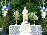 mini procession Fête  Dieu apres la messe de 17h