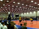 Ultimate Volleyball Club Boys 17 Blue Round 2 Match 1 Team Rockstar 17-1 SC Game 3