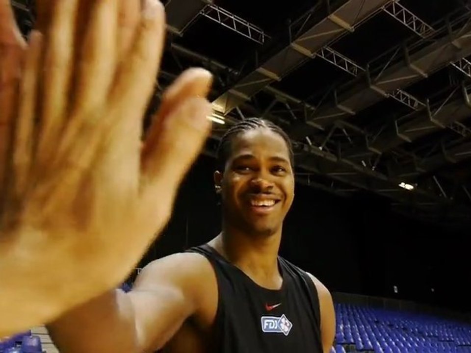 Mickaël Gélabale lance un pari aux internautes, Orléans - 6 juillet