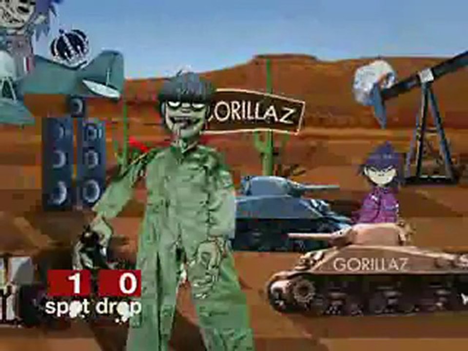 Gorillaz MTV 10 Spot Drop: Street Sweeper