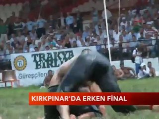 Ali Gürbüz Şaban Yılmazı yendi Kırkpınar 2012