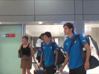 Αφιξη ΑΠΟΕΛ προετοιμασία (2)