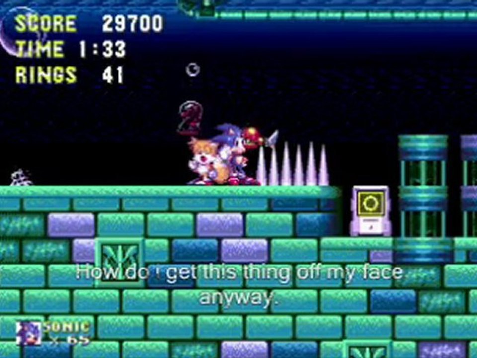 Filler - Fishy nomming my face (Sonic 3)