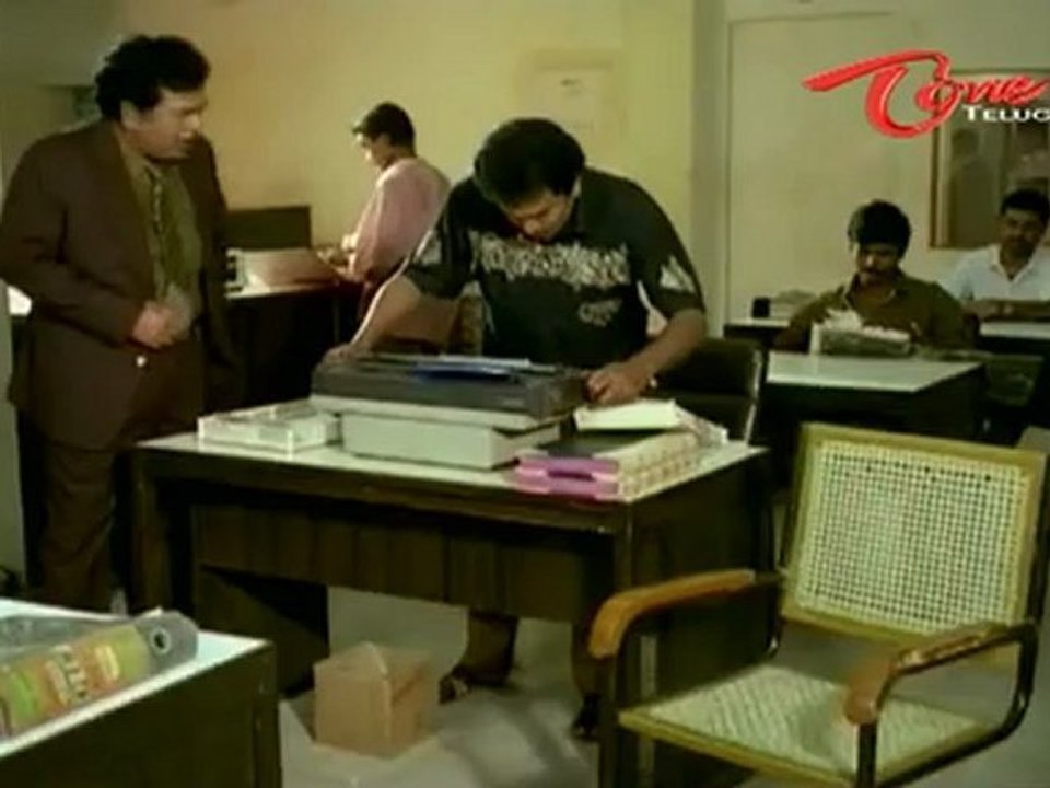 Rajendra Prasad Hilarious Comedy Scene In Office
