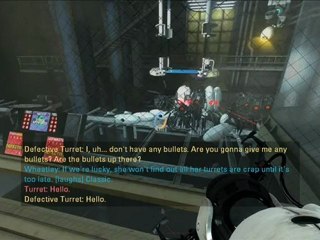 Portal 2 - Turret Production Line traffic jam glitch XDXD