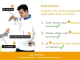 Apprendre l'espagnol en ligne - Vocabulaire espagnol - Fiche 08 -  Niveau A1
