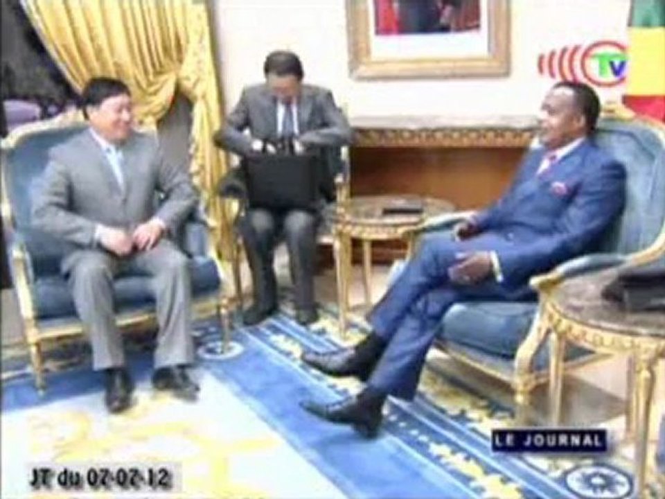 Le Chef de l’Etat reçoit le gouverneur de la banque chinoise Exim bank