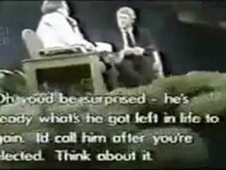bill clinton and larry king off air