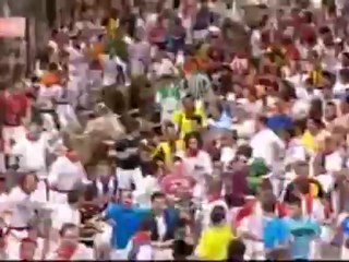 Pampelune : Encierro du 8 juillet 2012