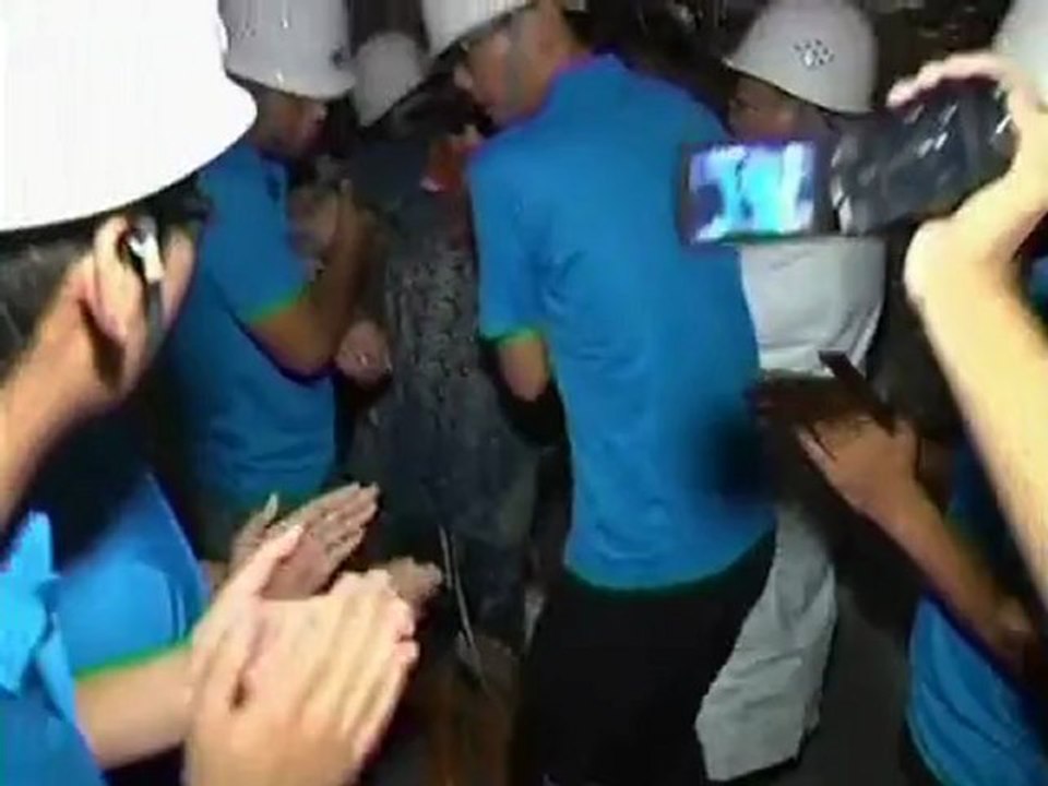 Workers freed after tunnel collapse