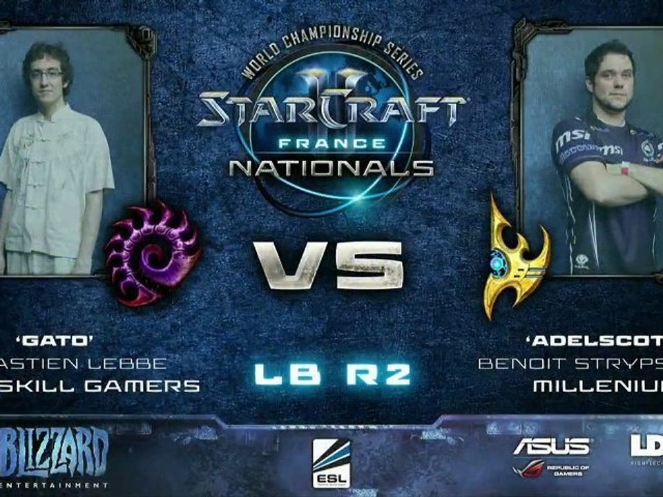 WCS :  Adelscott vs FireCake ( Map 3 )