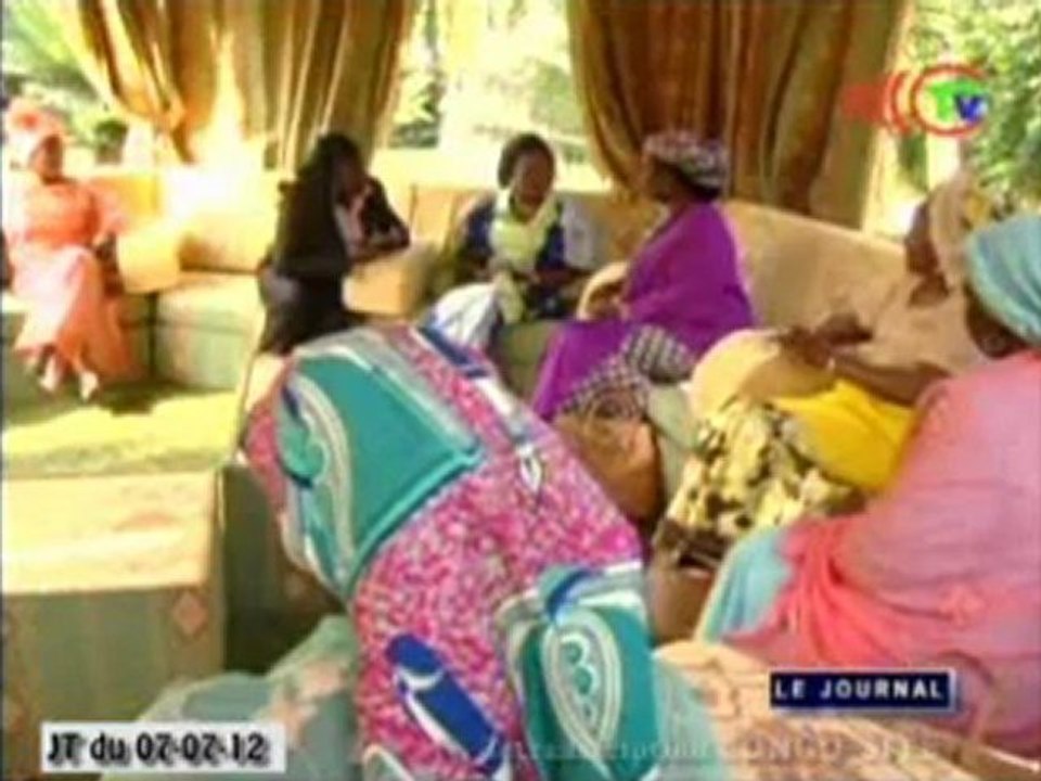 Madame Sassou N’Guesso reçoit l’émissaire de la première dame du Nigéria