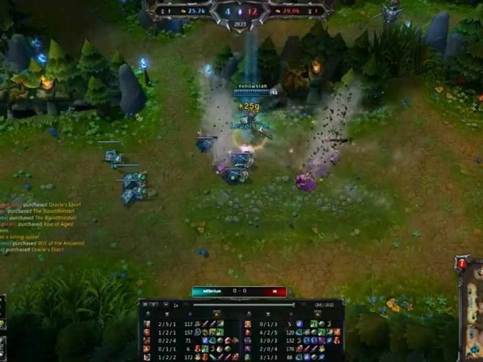 LoL : KOTH Millenium : Millenium vs x6tence - 1ere game