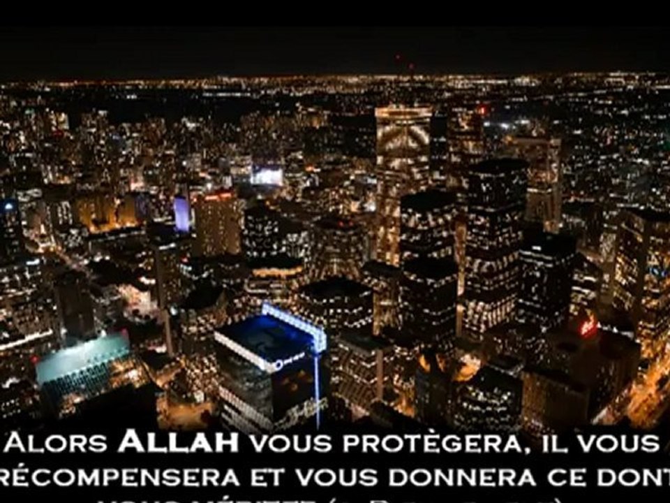 Histoire d'une jeune fille mulsulmane qui recite le verset du trône