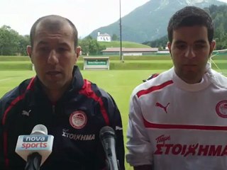 Δηλώσεις Λεονάρντο Ζαρντίμ μετά την προπόνηση της Κυριακής (8/7) στο Άχενκιρχ (1)