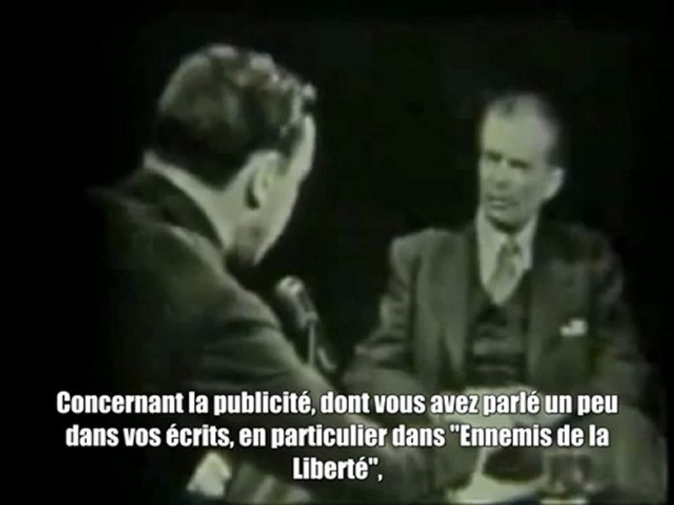 Changer Pofondément nos Etats Mentaux (esclave moderne)_ Interview Aldous Huxley auteur du Meilleur des Mondes - 18 Mai 1958