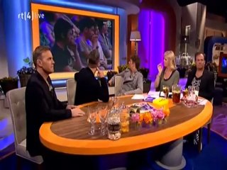 Take That members shocked by Bell Nuntita's talent on Dutch TV Life4You interview