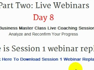 Web Business Masterclass Exclusive Access