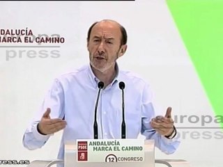 Rubalcaba: "Señor Rajoy. No lo haga"