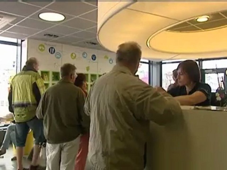 Les vacanciers haut normands sous la pluie