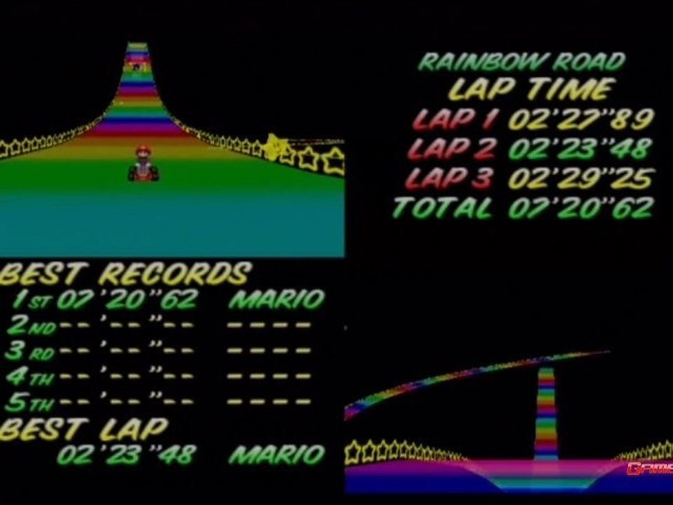16 - Rainbow road