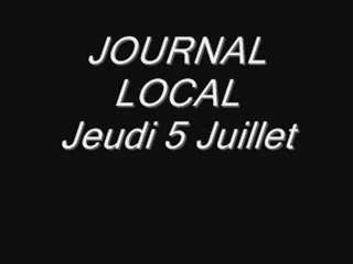 jeudi 5 juillet info