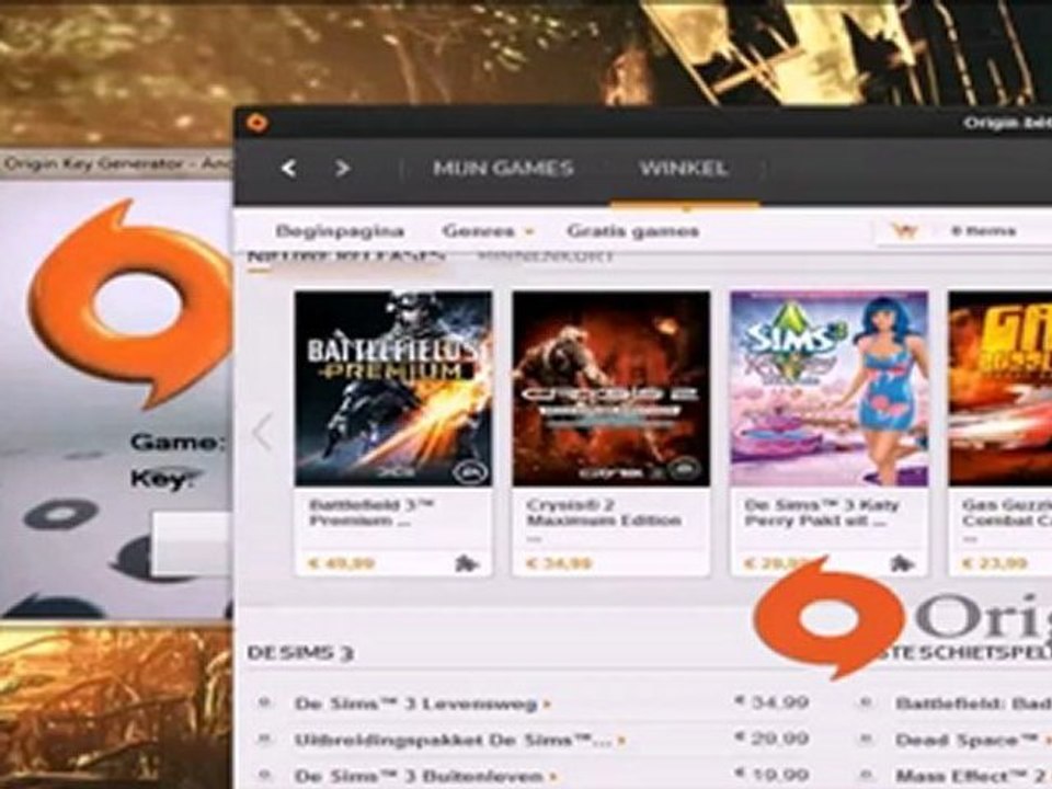 *Free Working Origin Keys 2012*