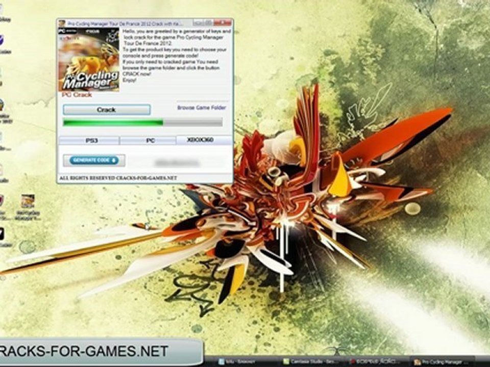 Pro Cycling Manager 2012 - Crack and Keygen