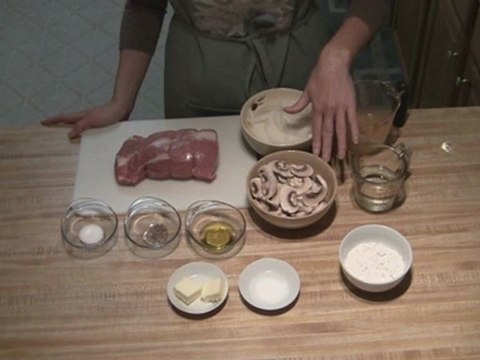 Pork Tenderloin with Mushrooms and Caramelized Onions part 1