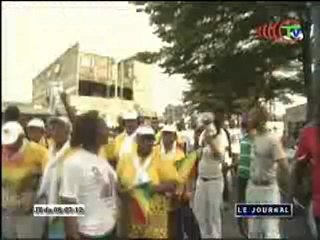 Jean Romuald Tchikambou alias Moubenda lance sa campagne électorale à Poto-Poto 1