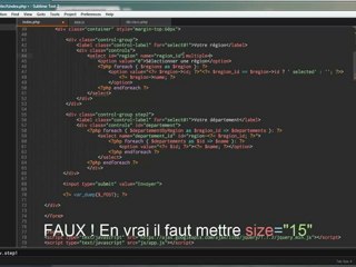 Tutoriel vidéo jQuery : Lier plusieurs select