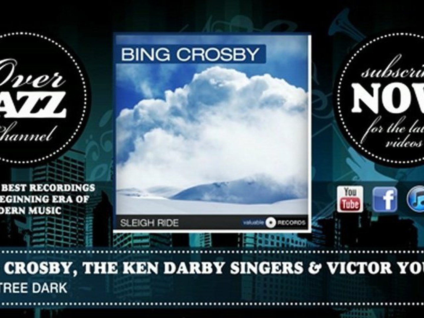 ⁣Bing Crosby, the Ken Darby Singers & Victor Young - O Fir Tree Dark (1947)