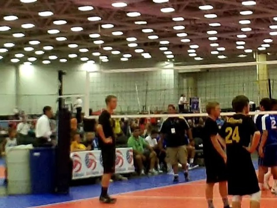 Ultimate Volleyball Club Boys 17 Blue Round 3 Match 3 Vaqueros 17-1 (Puerto Rico Region) Game 1