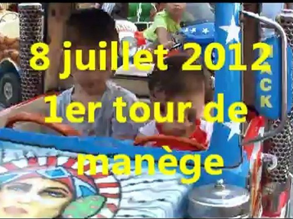 1er tour de manege