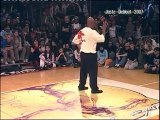 Juste Debout Popping Hip Hop Dance Battle [Gucchon & Kei VS. Arno & Sally Sly]