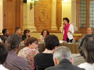 "Vous m'avez enrichie" : discours de Dominique Bertinotti aux habitants du 4e