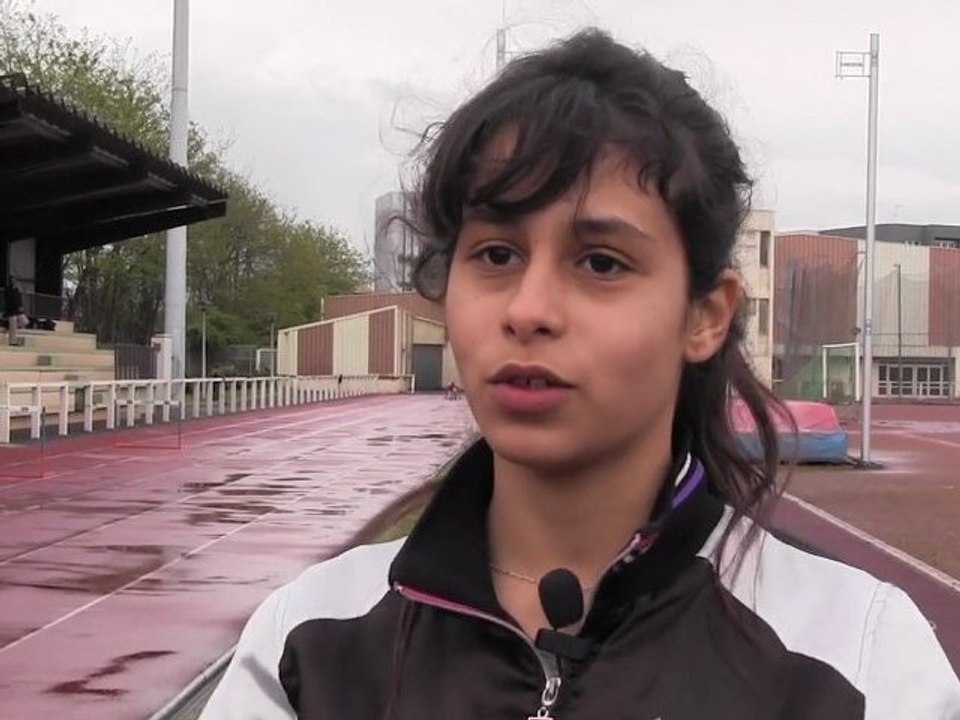 Essia Somrani - collégienne et athlète :  "Il ne faut jamais lâcher !"