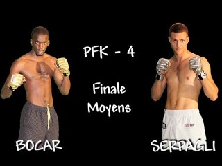 Bocar vs Serpagli - Finale des moyens - Pro Fight Karate 4