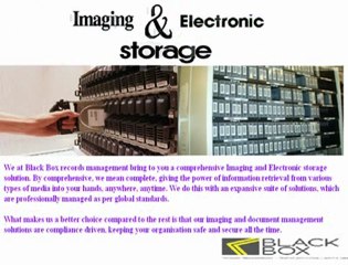 Media File Document Storage and Records Management Company In Dubai