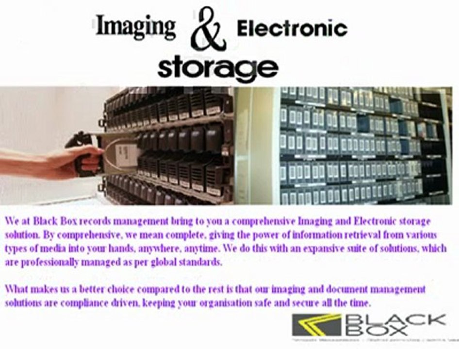 Media File Document Storage and Records Management Company In Dubai