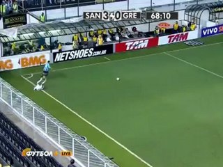 NEYMAR Funny Dirty Diver! (Santos) vs Gremio 4x2 July 8,2012
