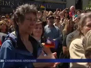 La visite d'Hollande et Merkel vue par le public