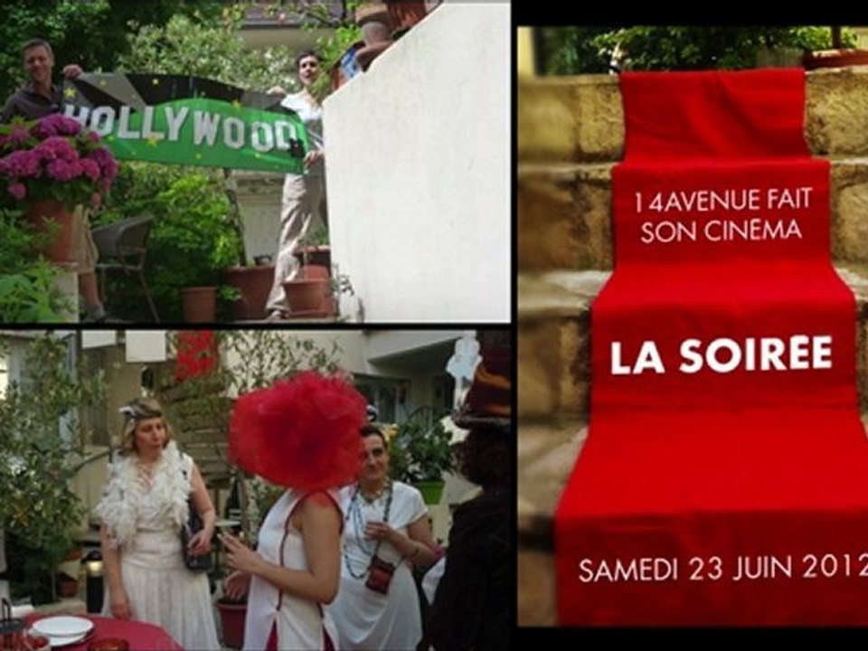 14 Avenue fait son cinéma : Le Diaporama de la soirée