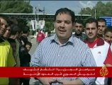 مظاهرة حاشدة في الرمثا تضامنا مع اهالي درعا