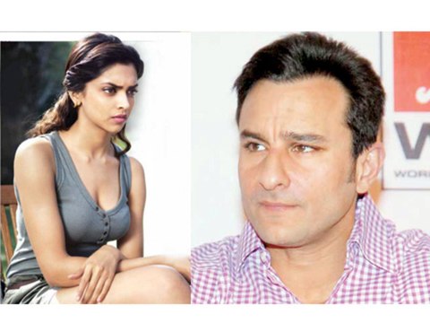 Hot Deepika Padukone Upset With Saif Ali Khan- Bollywood Babes