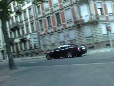 Maserati quattroporte sport gt mal filmée